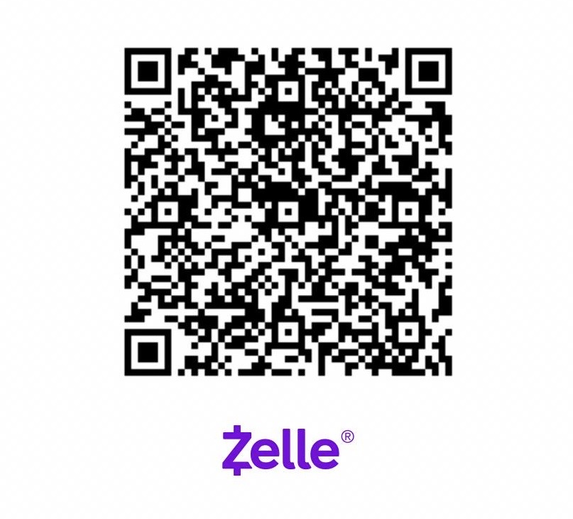 Zelle QR code to send money to Ana Molnar Foundation